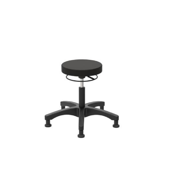 Acumen Polyurethane Stools with Adjustable Height and 300 lbs
