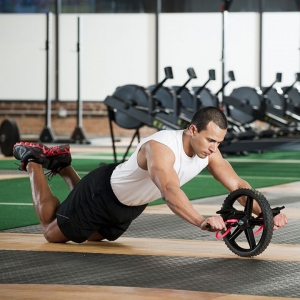 Abdominal Exercise Power Roller Wheel