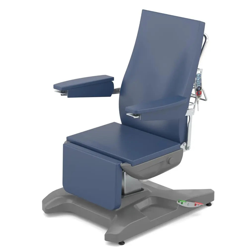 Phlebotomy Chair - Hi Lo Blood Draw Chair with 400 lbs Capacity