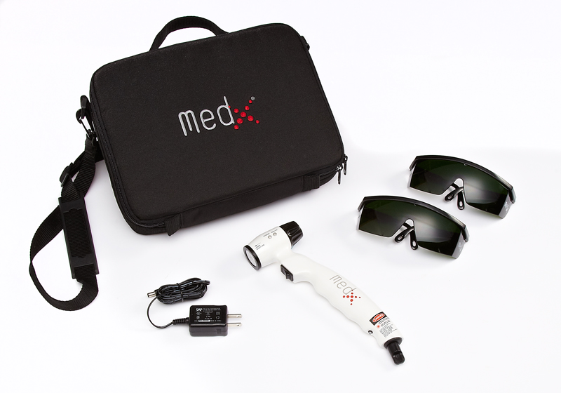 MedX Rehab Portable Photobiomodulation Laser with Carry Case