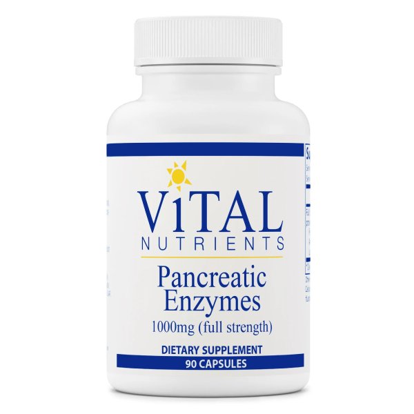 Pancreatic Enzyme Supplement 1000mg by Vital Nutrients