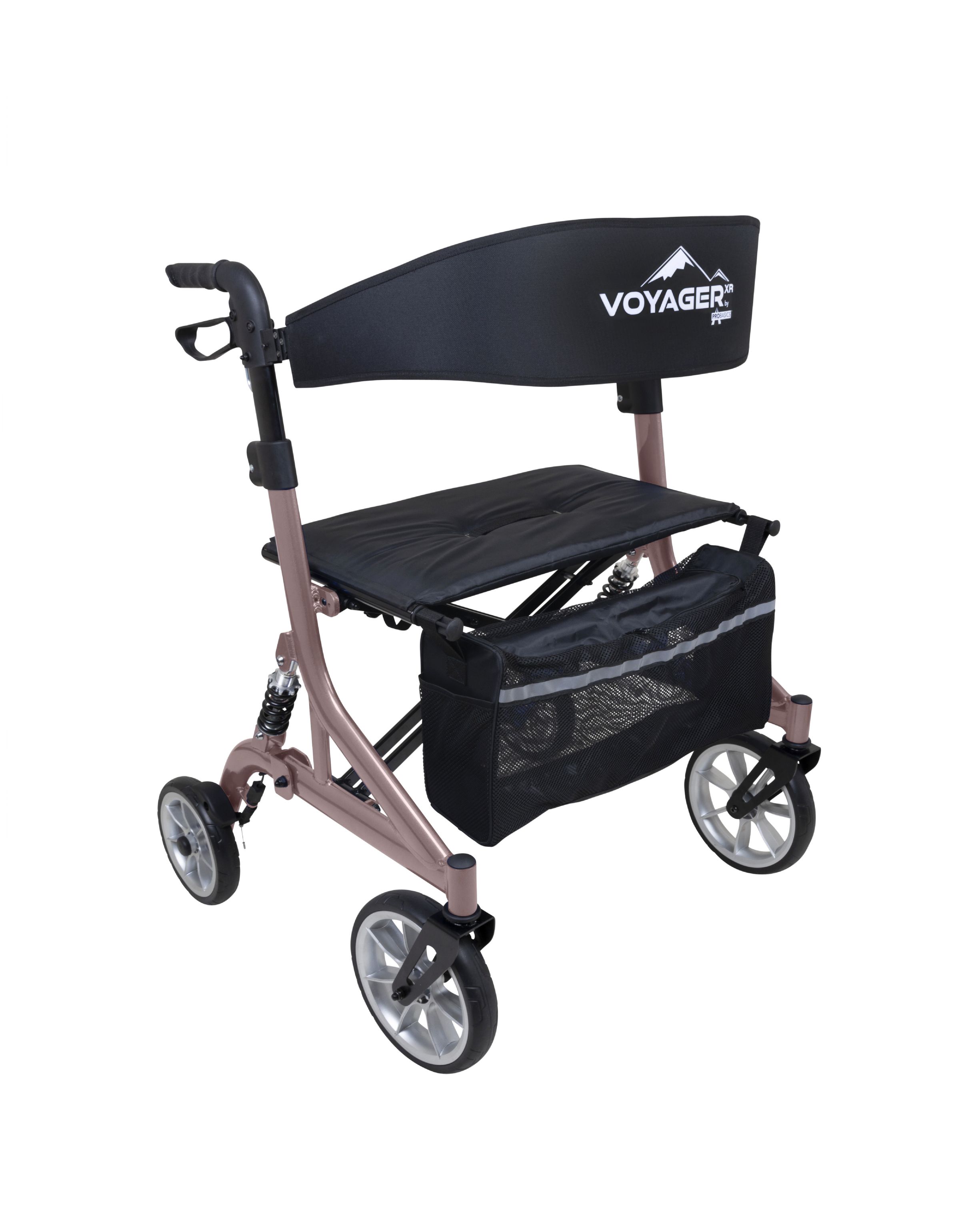 Compass Health Voyager XR Rollator with Adjustable Height