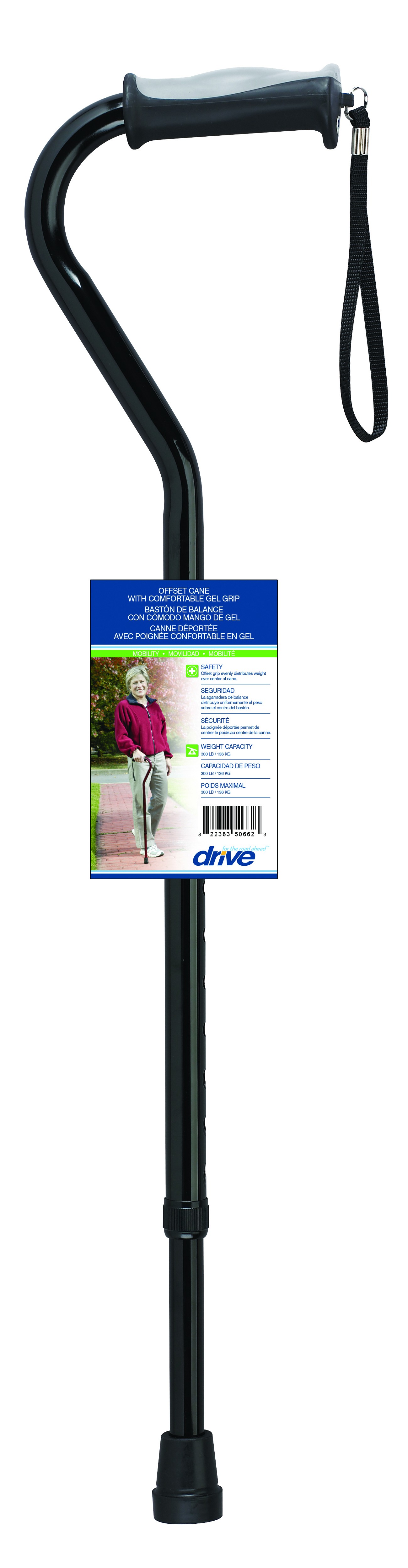 Offset Handle Canes with Gel Grip FREE Shipping