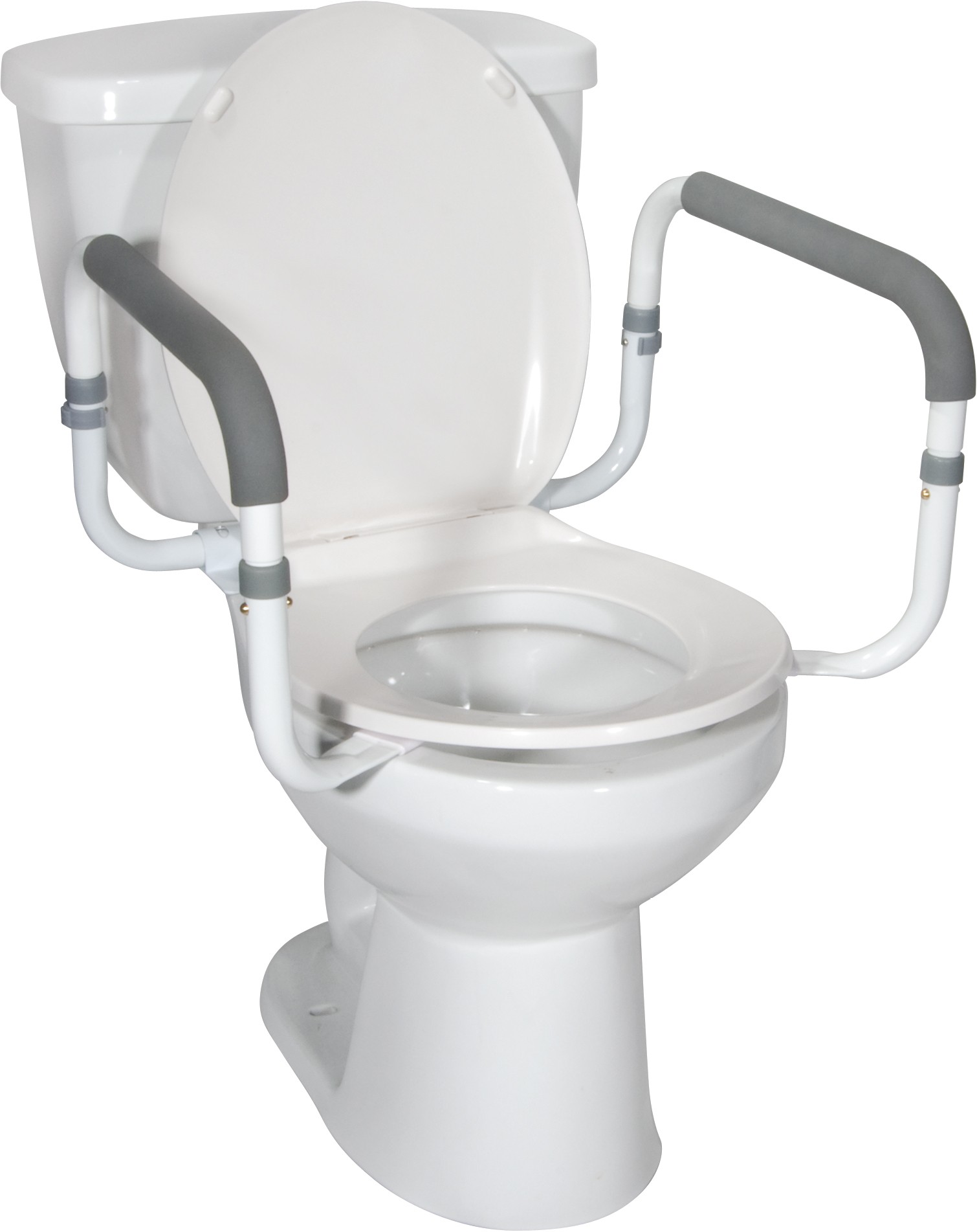 toilet seat with handles