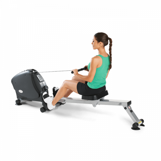 Magnetic Rowing Machine, Noiseless, Foldable & Easy to Store, Ergonomic ...