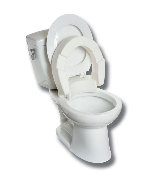 Raised Toilet Seat with Hinge BUY NOW FREE Shipping