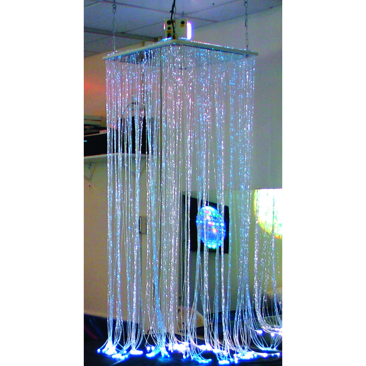 Fiber Optic Changing Light Waterfall