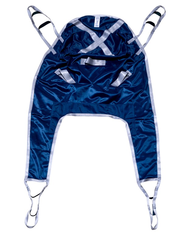 Full Body Lift Sling with Antimicrobial Fabric, Optional Head Support