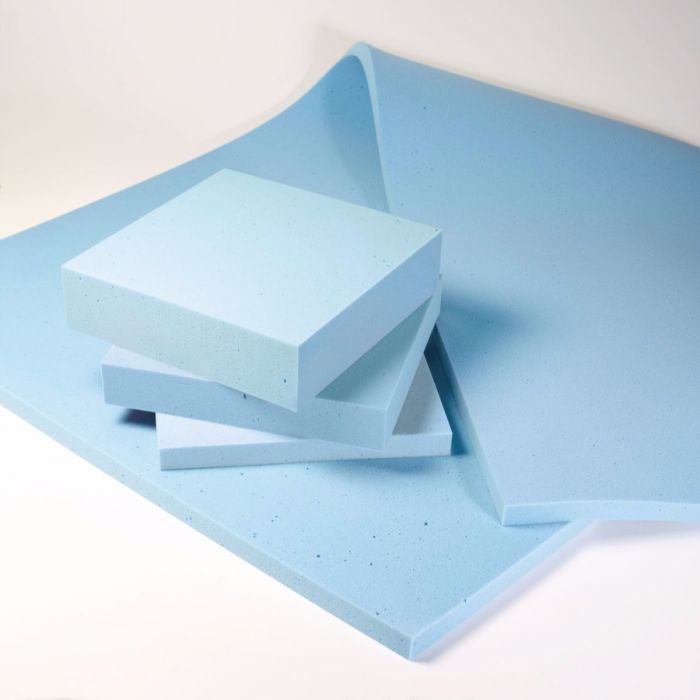 Twin Contoured Memory Foam Mattress Topper 2 Inch Thickness by Rolyan