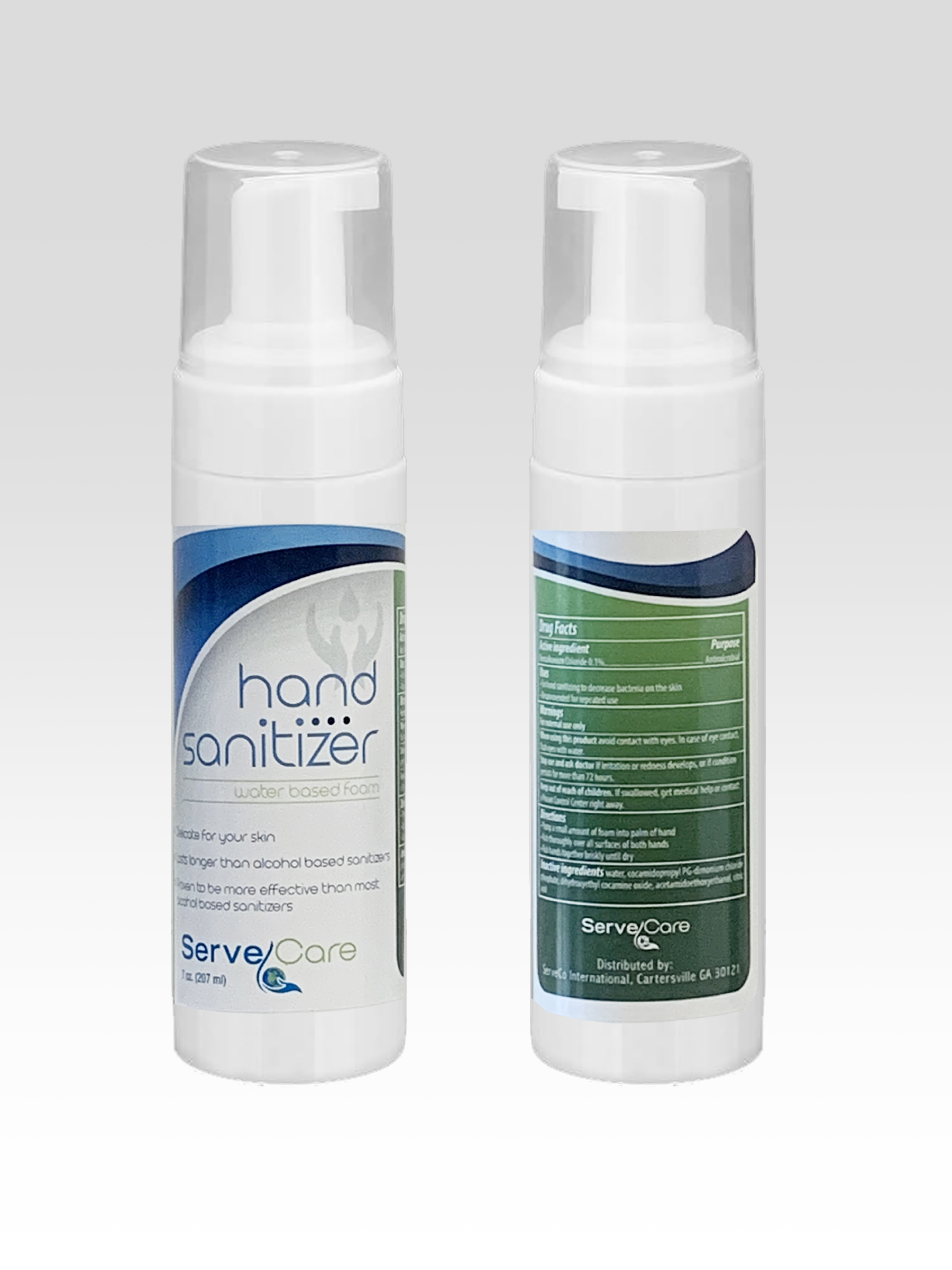Benzalkonium Chloride Hand Sanitizer Foam in Bulk Cases In Stock