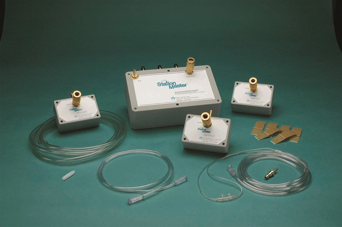 Station Master Oxygen Distribution System (works with O2 concentrators