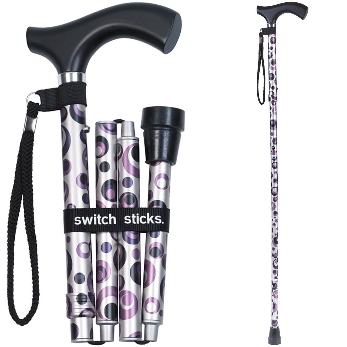 Ladies folding Walking stick ほぼ未使いよう 71gN4SSXKyL._AC_SY200_QL15_.jpg