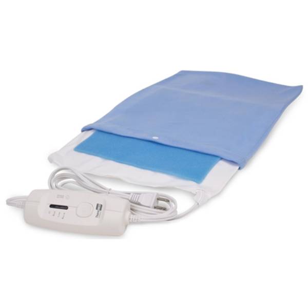 Dual Moist-Dry Heating Pad with Adjustable Heat Settings and