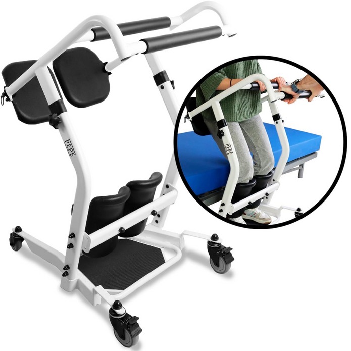 Non Mechanical Sit to Stand Lift by KMINA, 396 lb Capacity, Soft