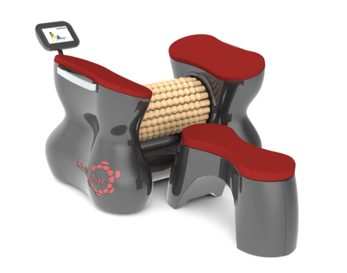 RollStar Lymphatic Massage Roller by VacuActivus