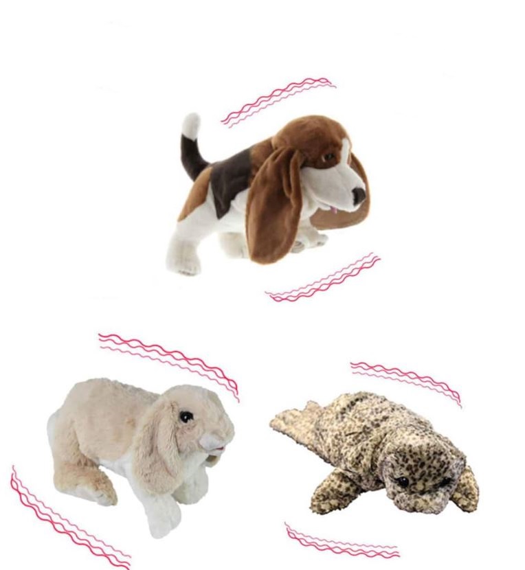 Vibrating Huggable Furry Friends for Somatosensory Stimulation