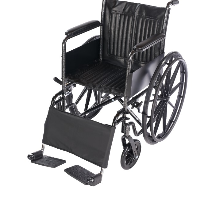 Lacura Wheelchair Leg Strap With Hooks and Loop Strap for Easy Fasten