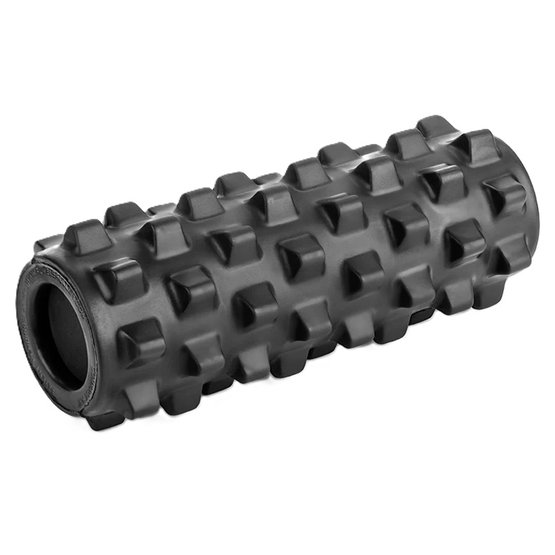 Reodoeer Foam Roller Black 黒 CanDo Black Composite High-Density Extra Firm Foam Roller - Round