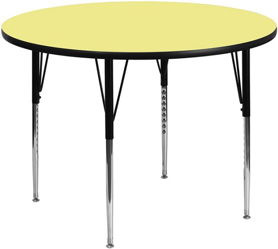 Flash Furniture Classroom Activity Table Small 42 in Round Durable Top