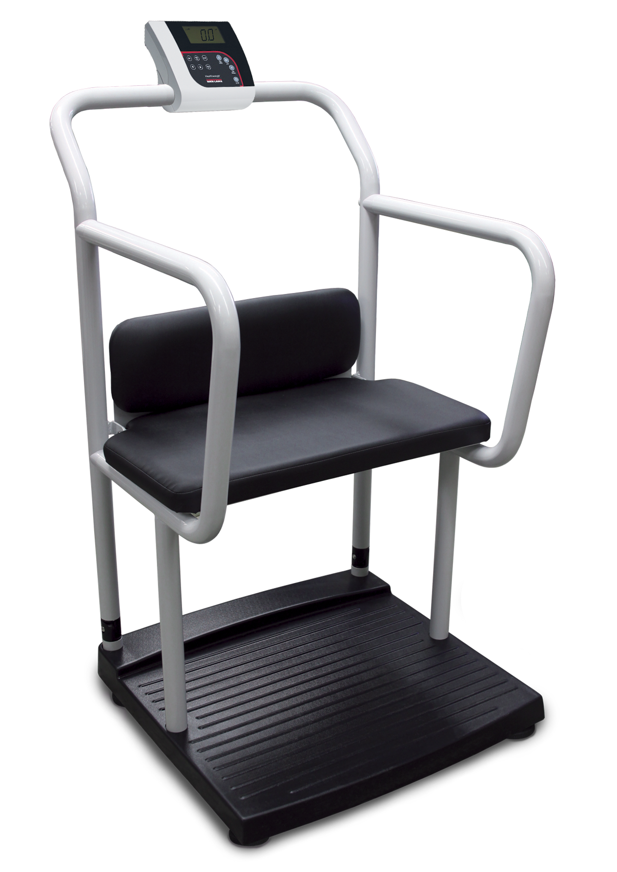 Rice Lake Bariatric Scale with Handrail and Chair Seat