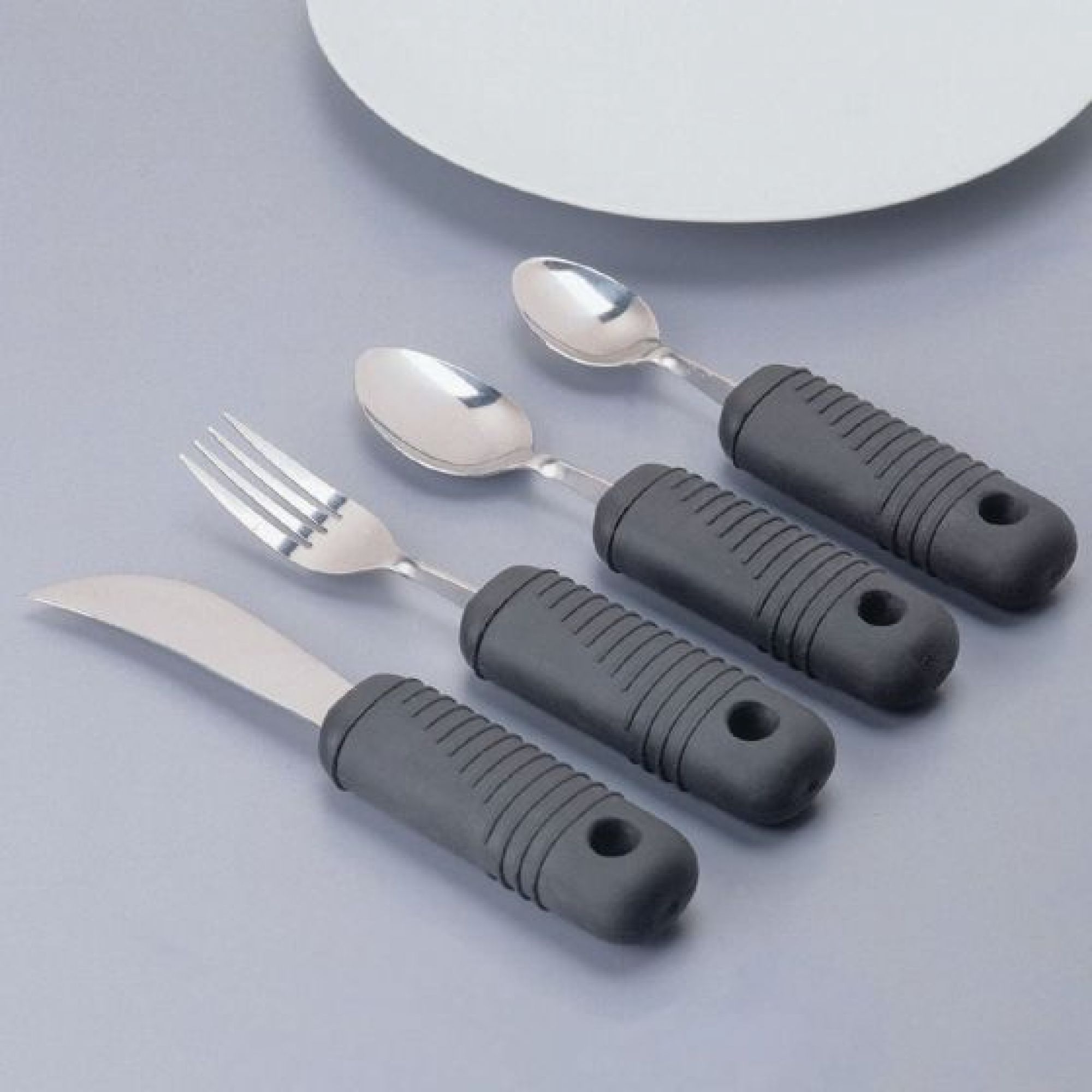 Sure Grip Eating Utensils for Limited Dexterity