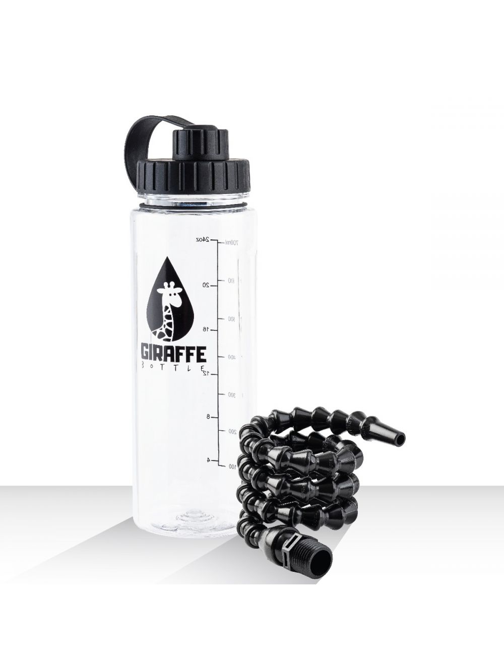 Giraffe Bottle Hands-Free Drinking System (Tritan Plastic) with