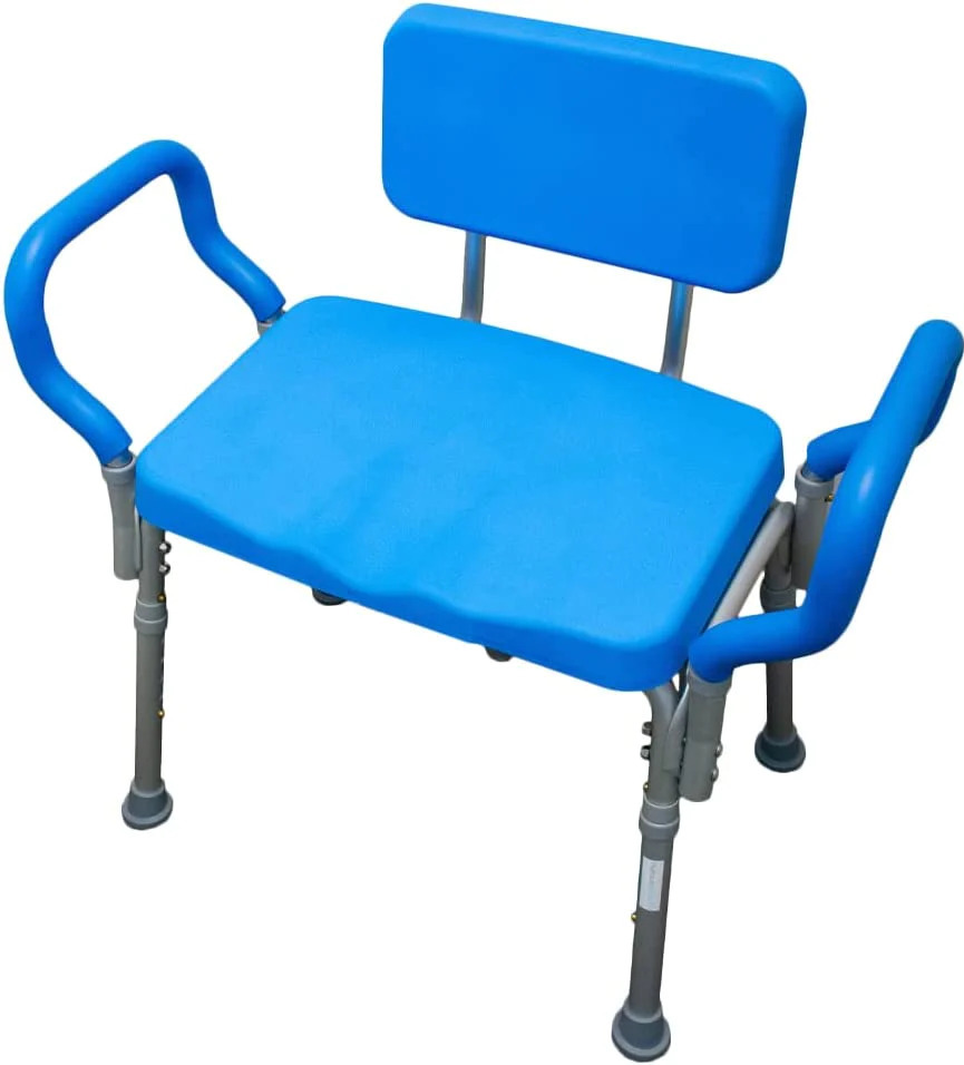 thumbnail image 2 of Platinum Health Atlas Deluxe Bariatric Shower Bench With Cutout And Insert 2 of 11