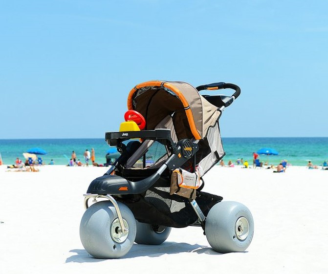 Baby Bug Beach and Jogging Stroller - FREE Shipping