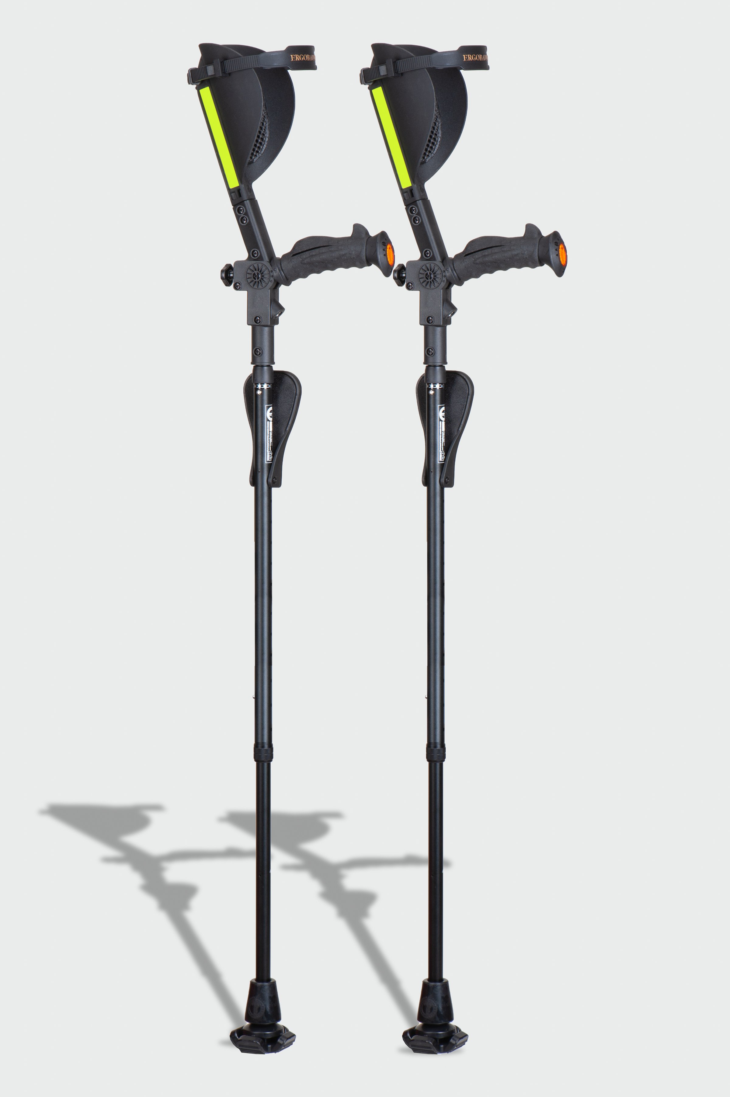 7G Ergobaum Royal Ergonomic Pain Reducing Forearm Crutches (Pair)