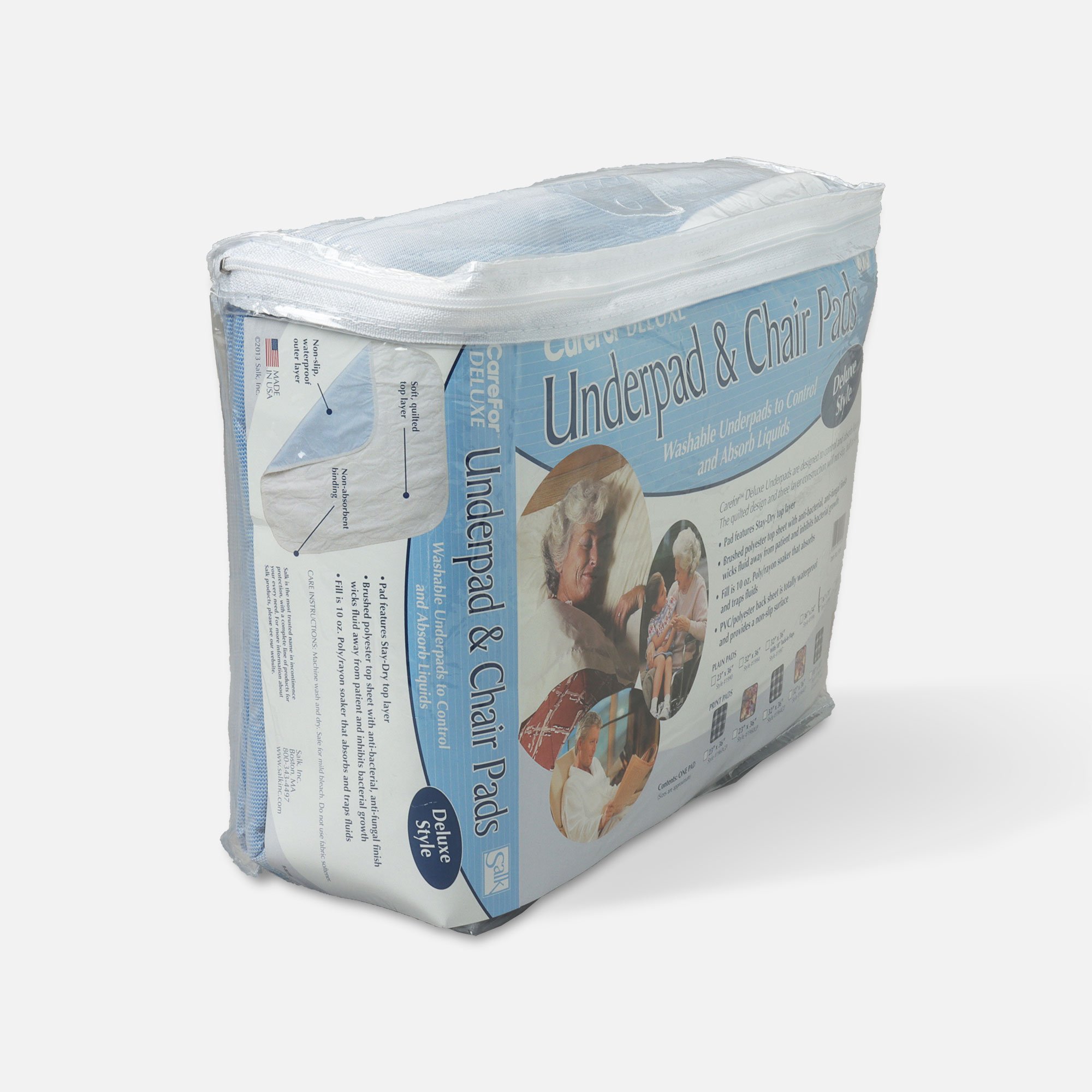 Carefor Deluxe Quilted Washable Underpads - 2 Dozen