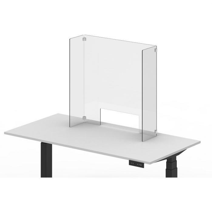 RECLAIM Acrylic Counter Sneeze Guard Freestanding by Luxor
