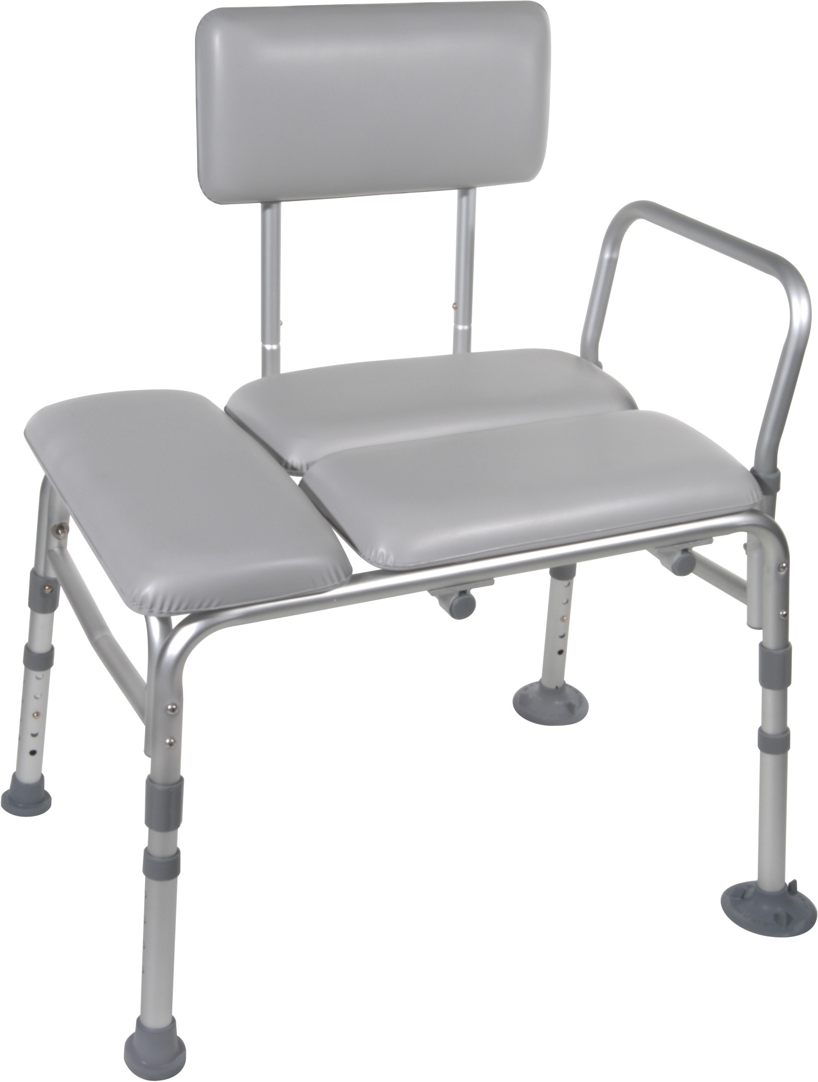 Drive Medical Adjustable Bath Transfer Bench - Padded