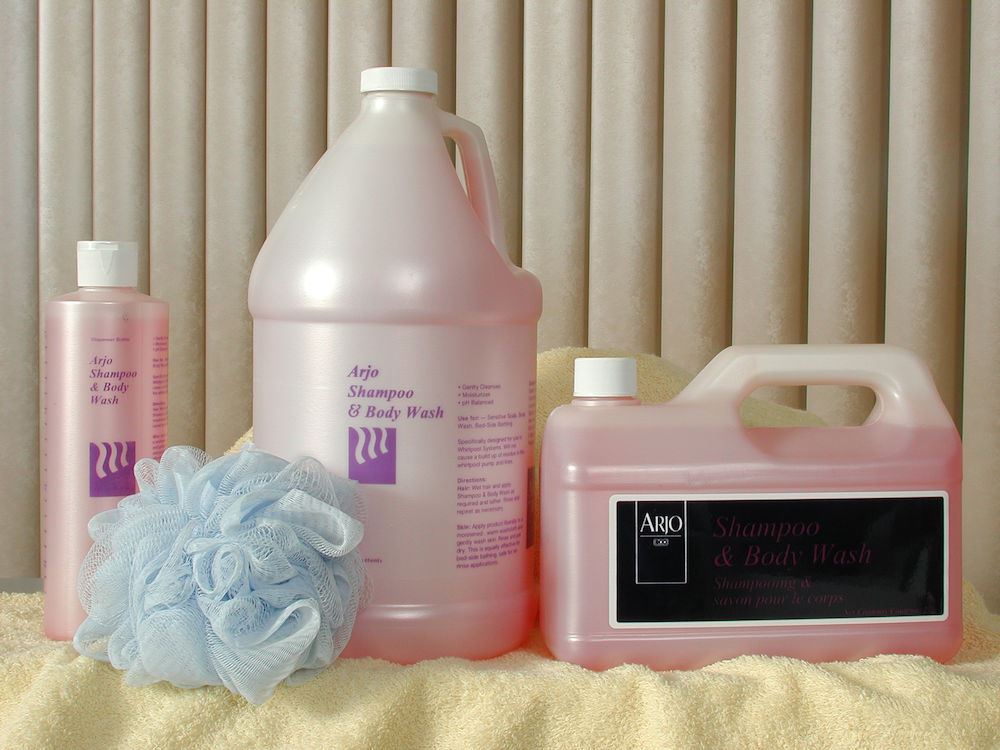 Shampoo, Body Wash, Skin Care and Liquids Starter Kits by Arjo