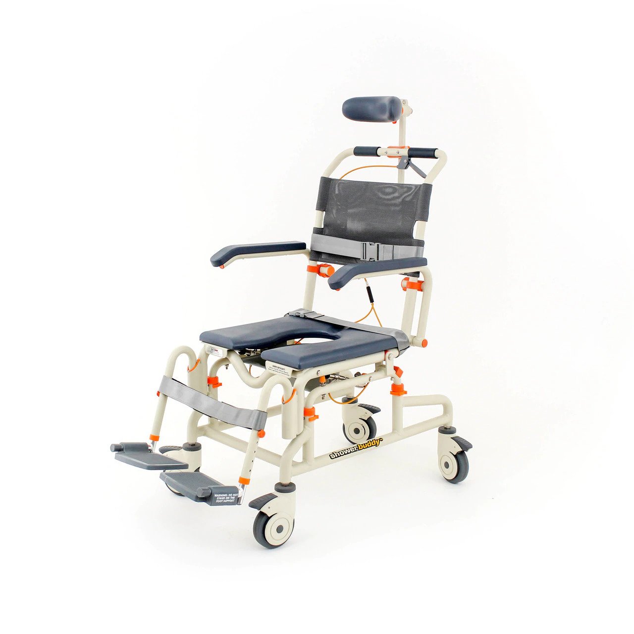 Shower Buddy RollIn Buddy Shower Commode Chair with Tilt