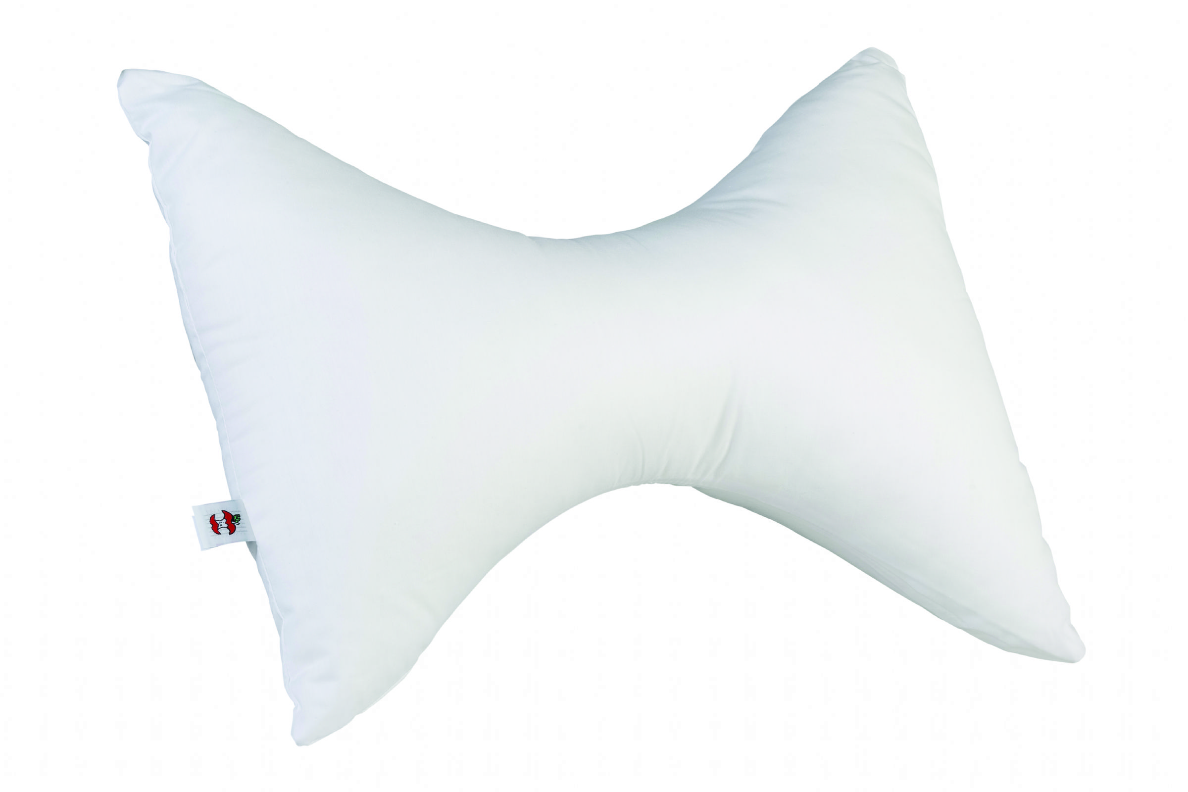 Adam Textile Online Polycotton Back & Neck Support V Shaped Orthopaedic Nursing Pillow with *Free Pillow Case* Aubergine 