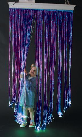 Fiber Optic Waterfall Curtain ON SALE - FREE Shipping
