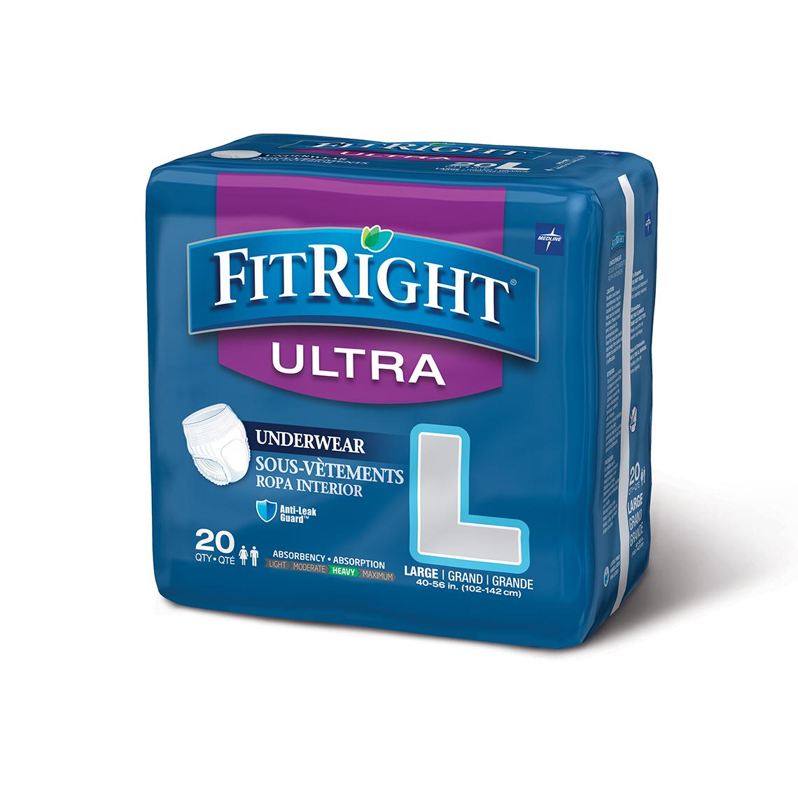 FitRight Incontinence Protection Underwear by Medline
