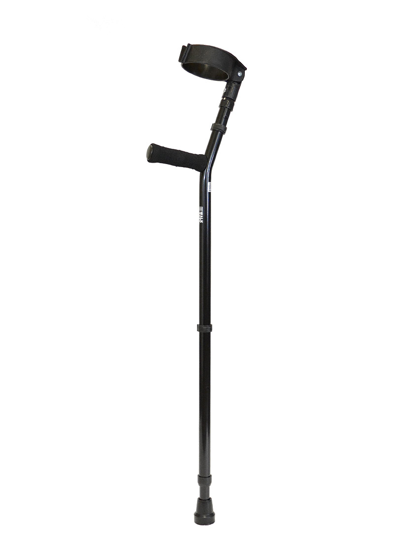 Bariatric High Weight Capacity Adult Forearm Crutches With Full Cuff
