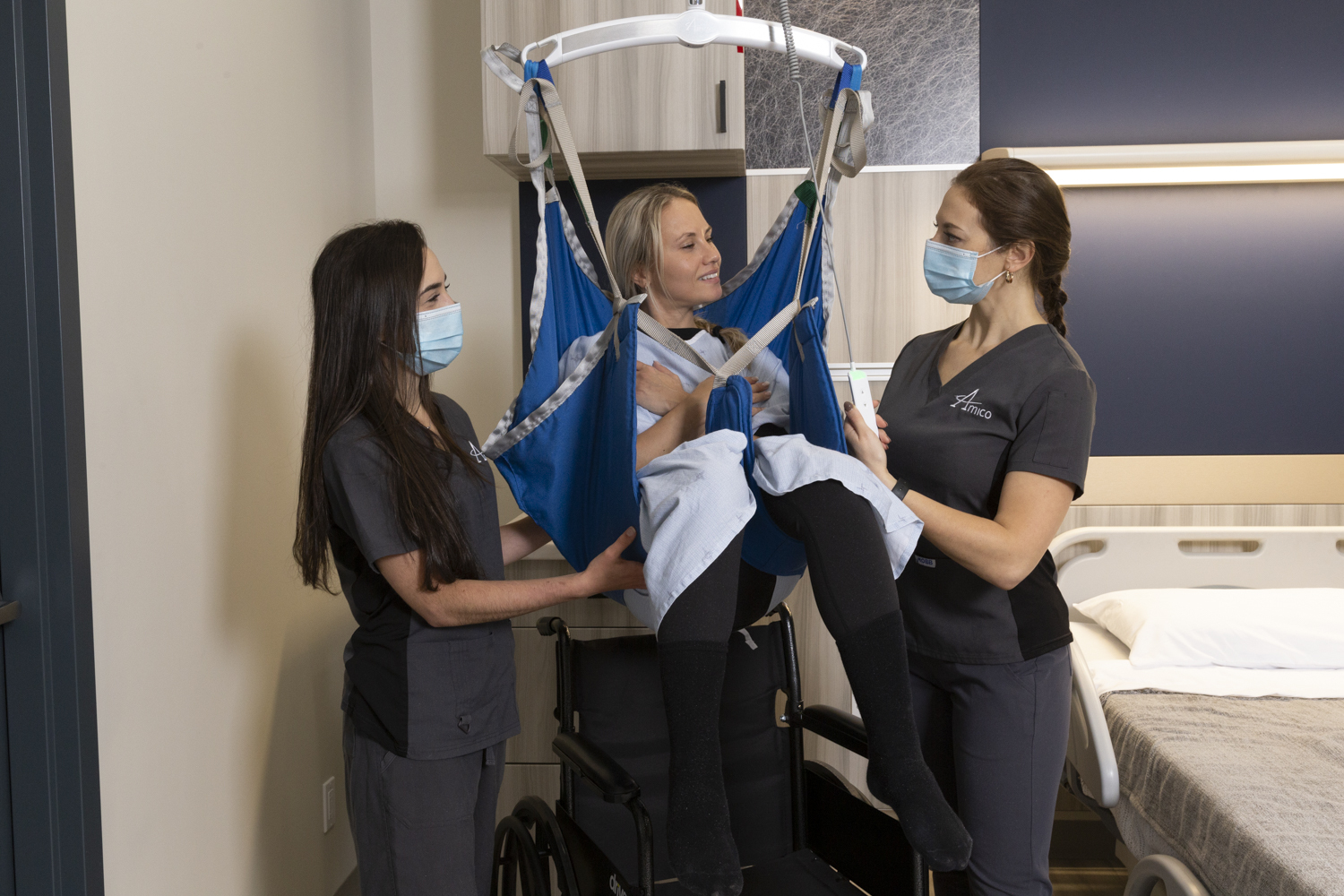 Amputee Sling for General Transfers, GoComfort by Amico | 1000 lb