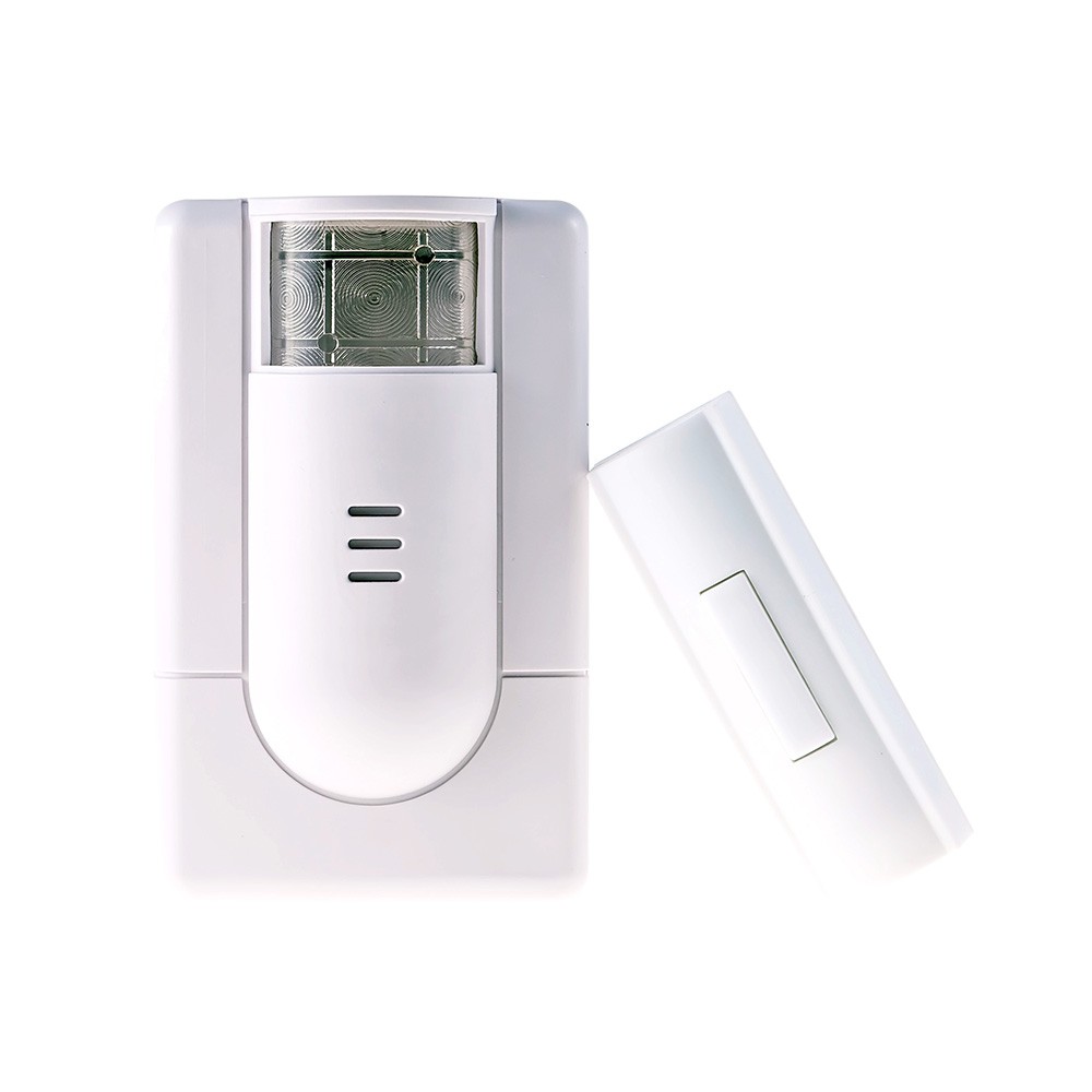 Gør gulvet rent mangel fusion Wireless Doorbell Alert System with Flashing Strobe and Push Button