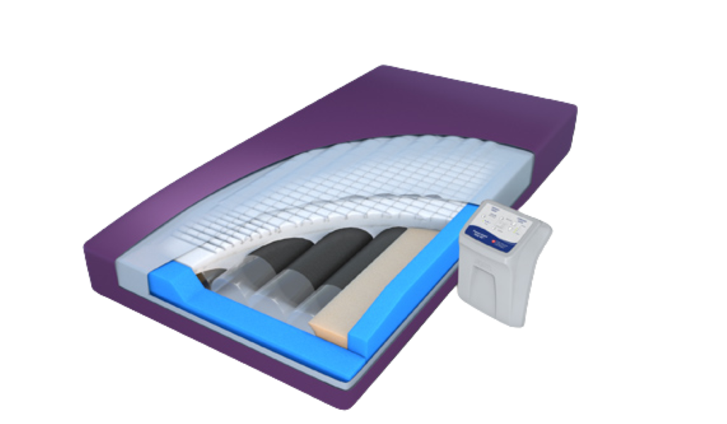 Bariatric PressureGuard Easy Air XL Hospital Bed Mattress For Long term Care
