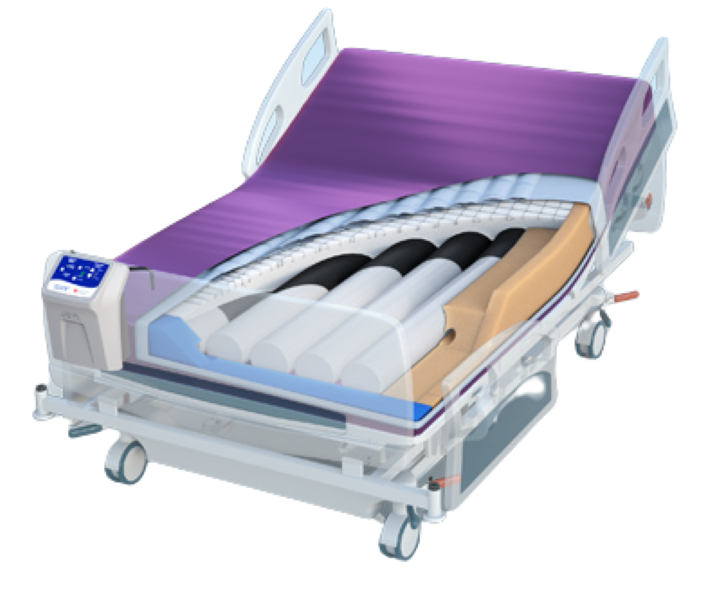 Bariatric PressureGuard Easy Air XL Hospital Bed Mattress For Longterm Care