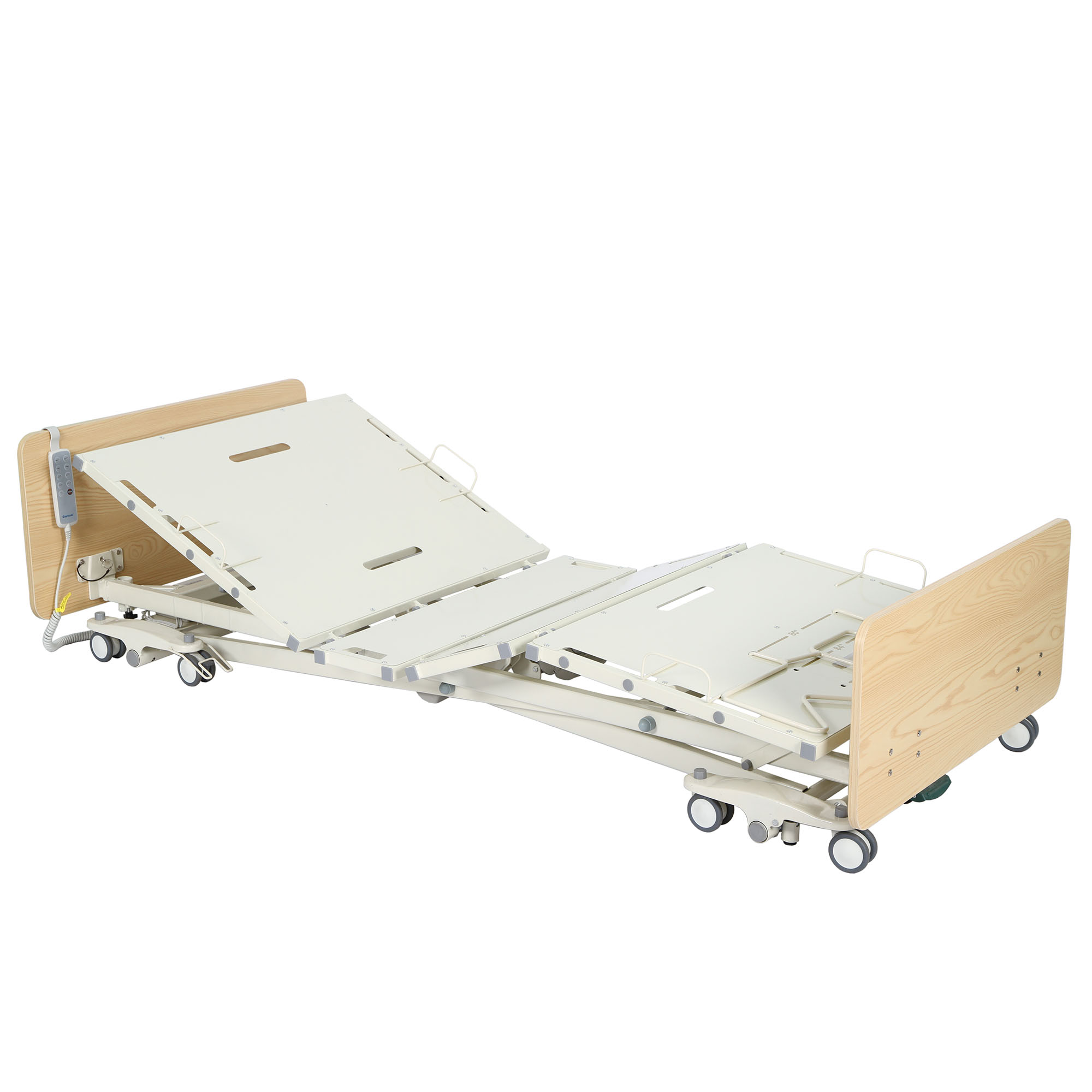 Hi Lo Hospital Bed - Fast-Raising Full Electric Bed with