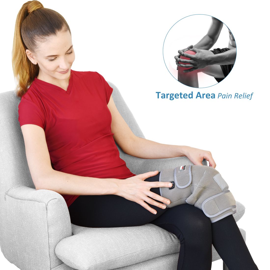 AtHome Infrared Heat Therapy Knee Wrap