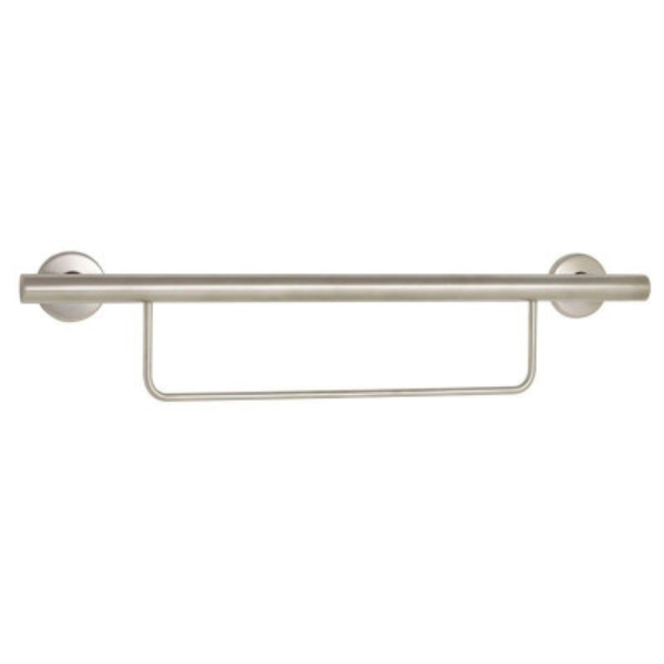 Grab Bar and Towel Bar ADA Compliant, 17 in. and 250 lbs. Capacity by