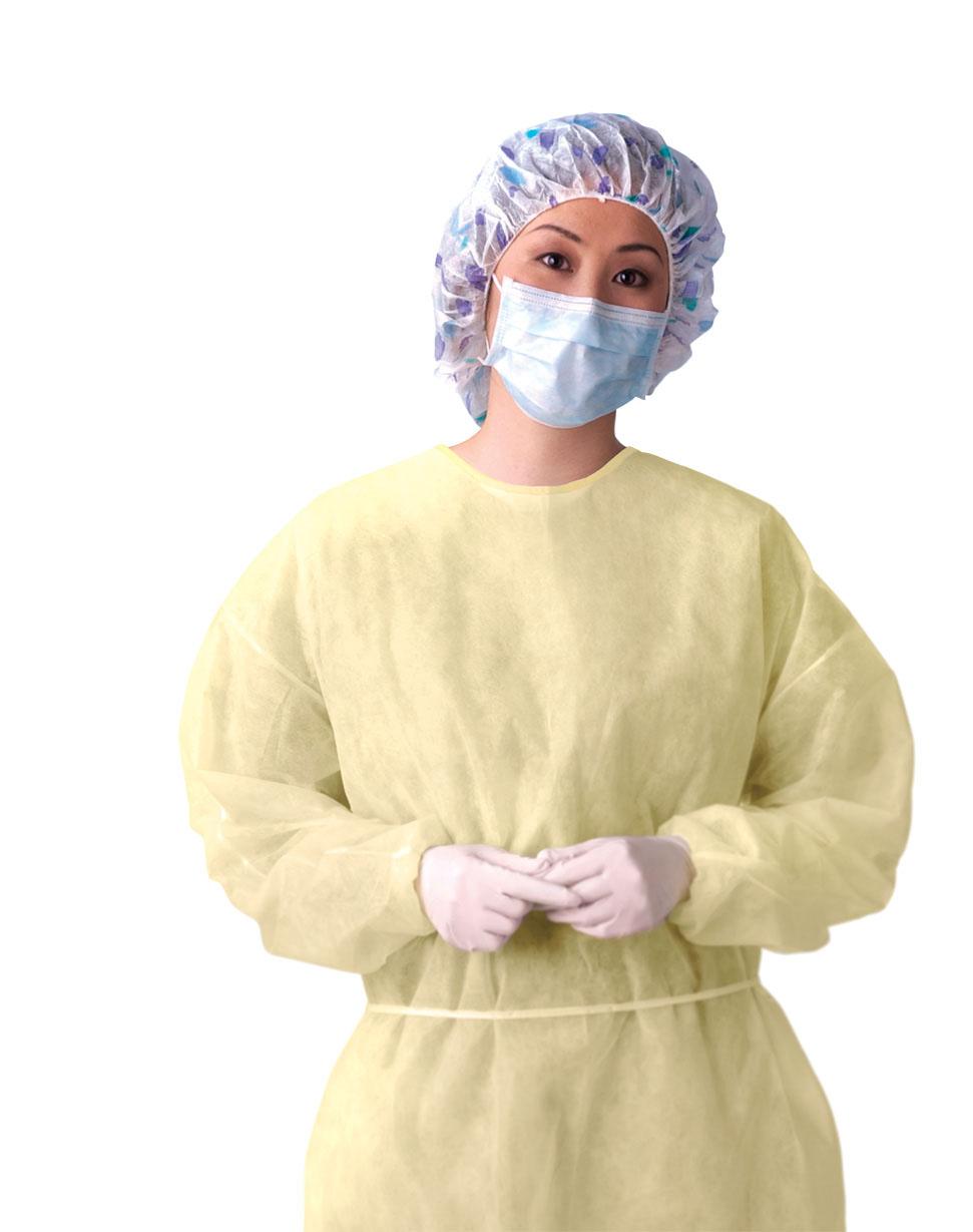 Disposable SMS Lightweight Cover Gowns With Full Back by Medline