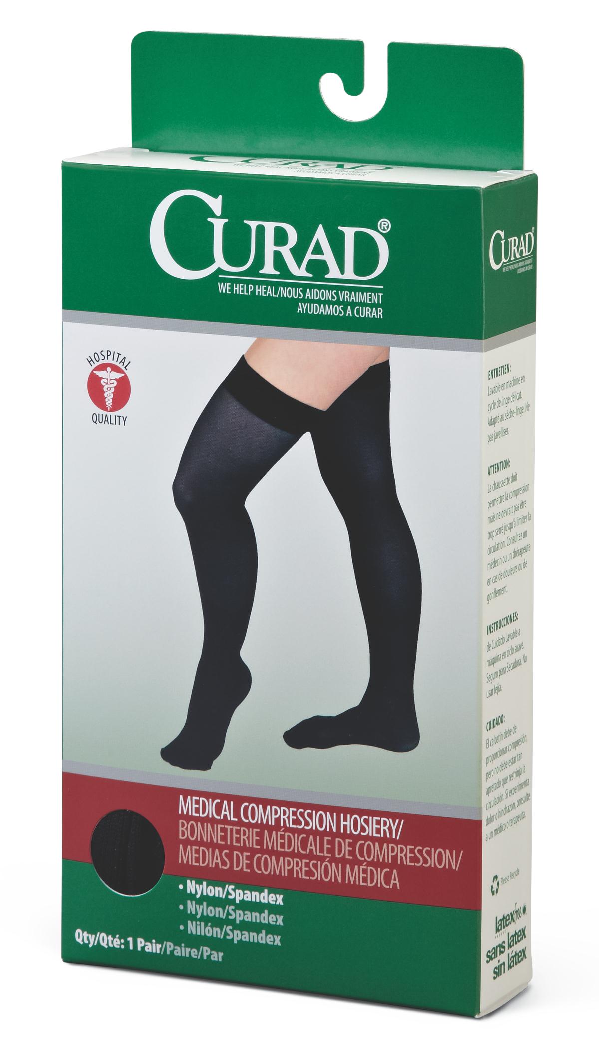 CURAD ThighHigh Compression Hosiery by Medline