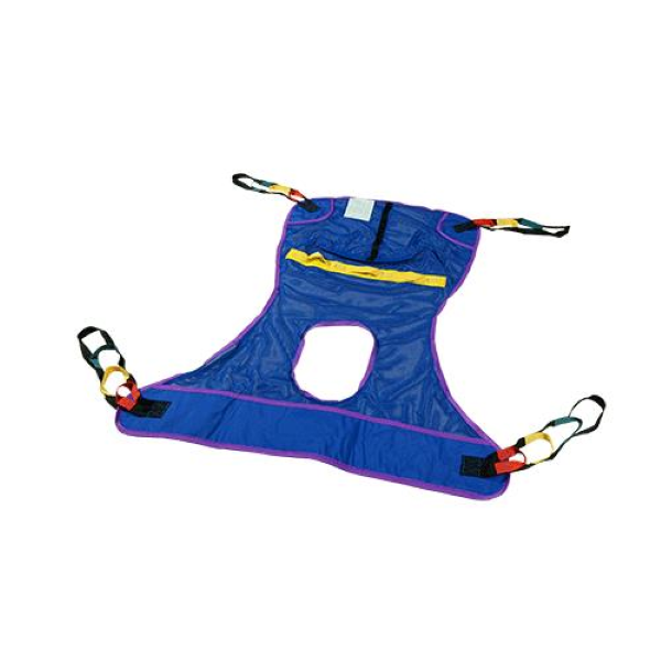 Invacare Full Body 4point Mesh Sling with Commode Opening