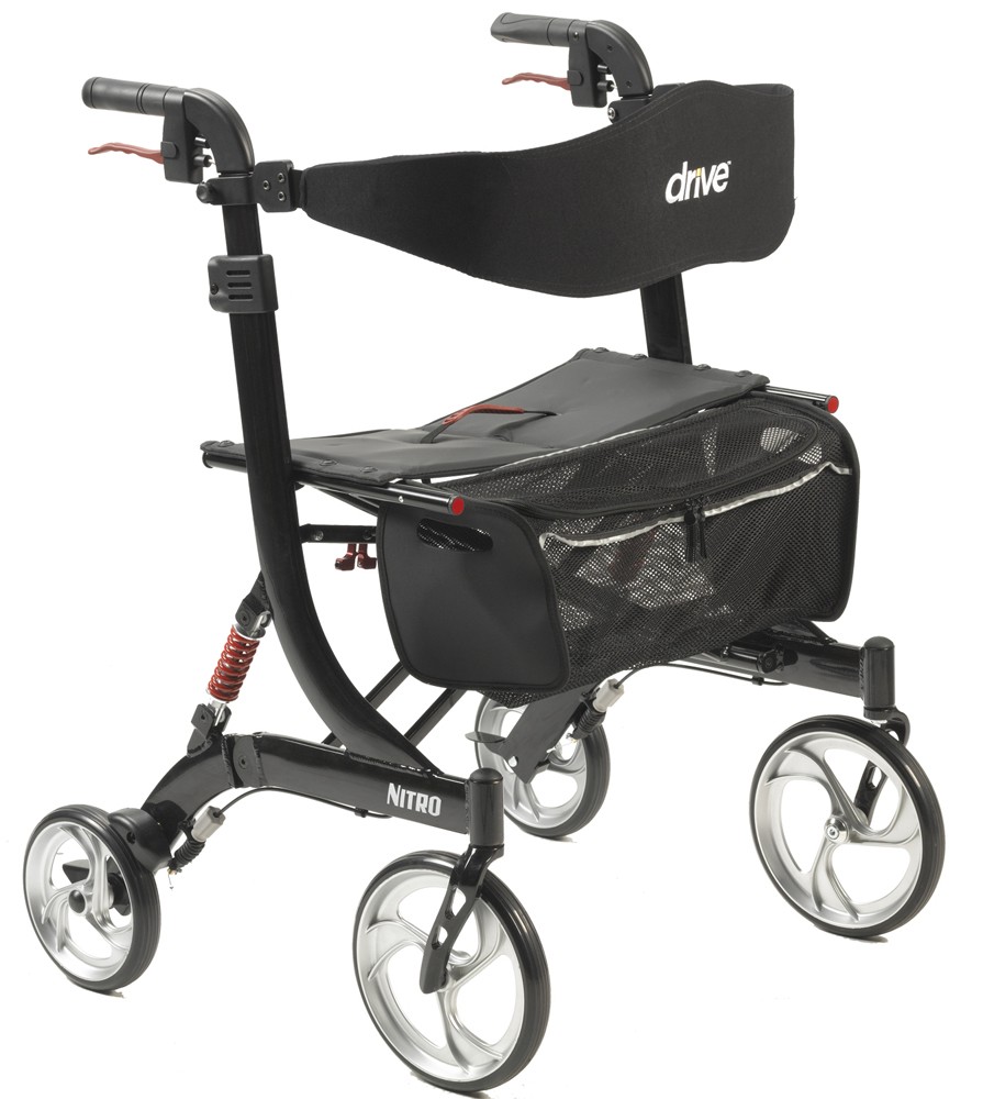 Drive Medical Nitro HD Rollator FREE Shipping