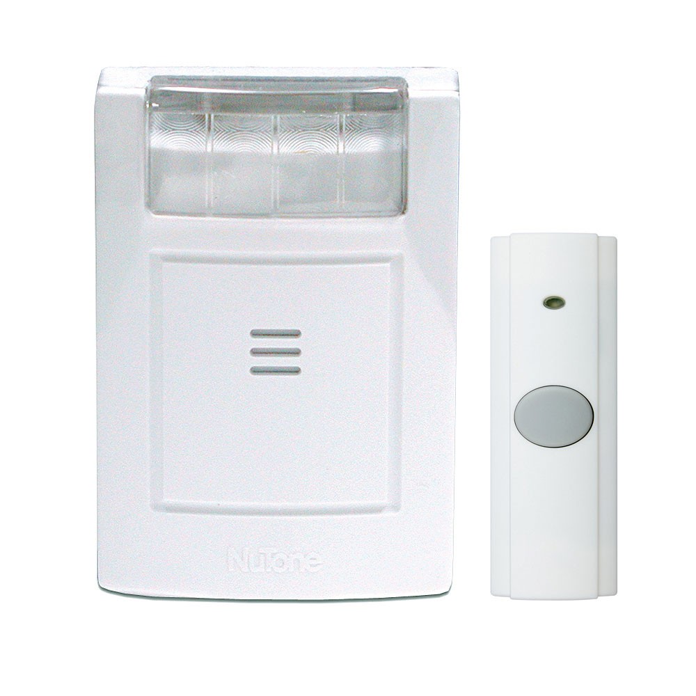 NuTone 224WH Wireless Door Strobe and Chime System
